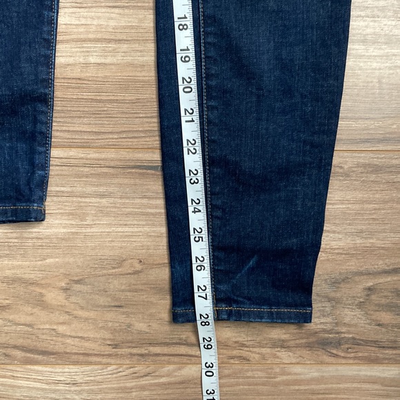 Madewell | Curvy High Rise Skinny Jeans Dark Wash size 27 - Picture 9 of 15